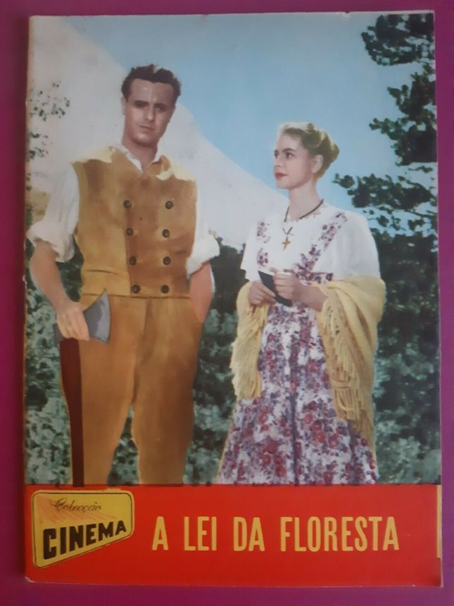 COLECCAO CINEMA magazine side cover  Vol 24 No  03   1962