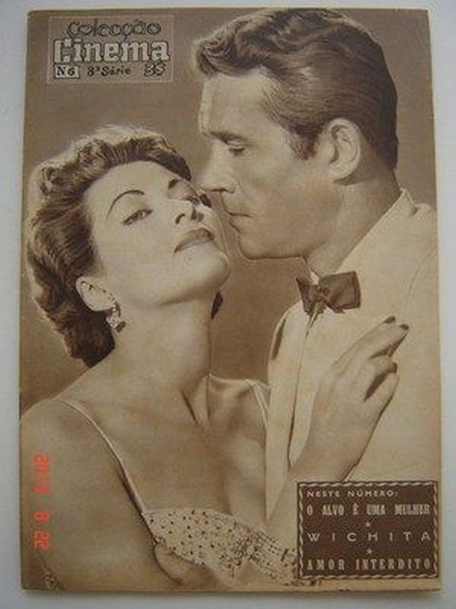 COLECCAO CINEMA magazine side cover  Vol 08 No  06   1956