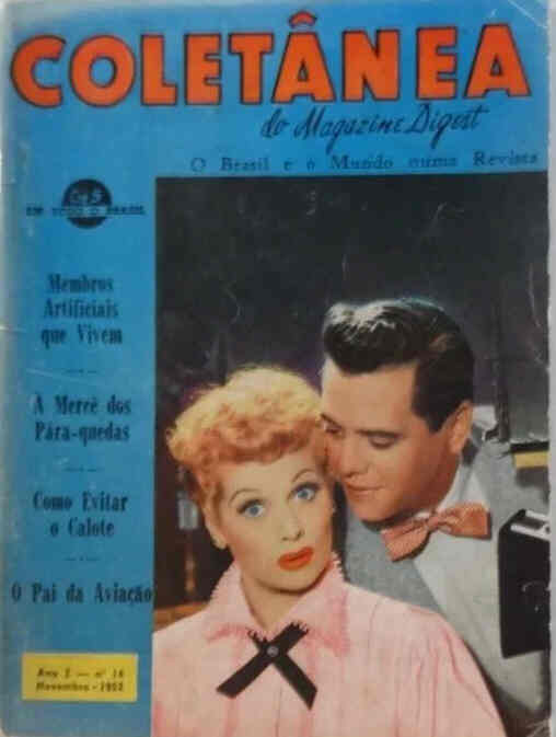 COLETANEA magazine side cover Issue 14  November 1952