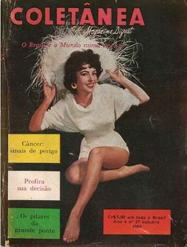 COLETANEA magazine side cover Issue 37  October 1954