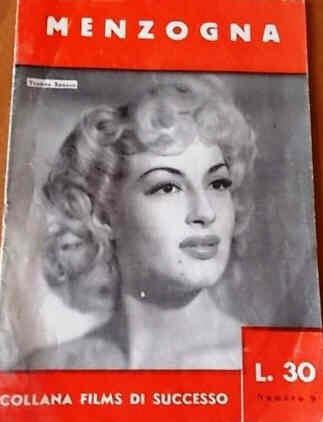 COLLANA FILMS DI SUCCESSO magazine side cover Issue 9  1952