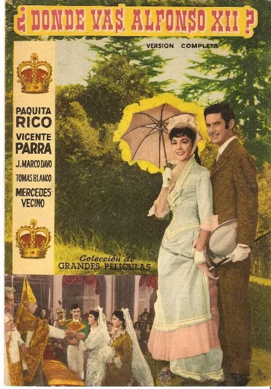 COLECCION DE GRANDES PELICULAS magazine side cover Issue 10   1959