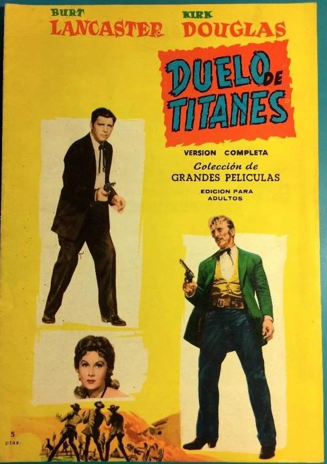 COLECCION DE GRANDES PELICULAS magazine side cover Issue 14   1959