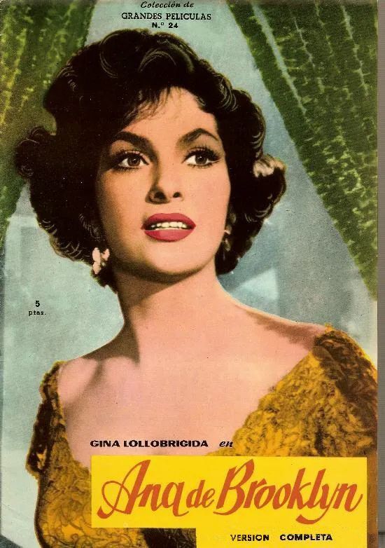 COLECCION DE GRANDES PELICULAS magazine side cover Issue 24   1959