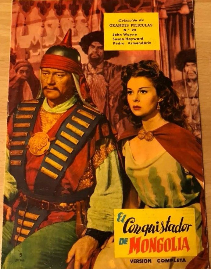 COLECCION DE GRANDES PELICULAS magazine side cover Issue 25   1959