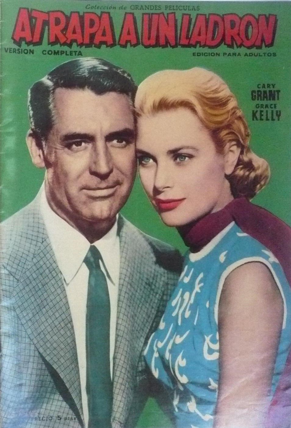 COLECCION DE GRANDES PELICULAS magazine side cover Issue 8   1959