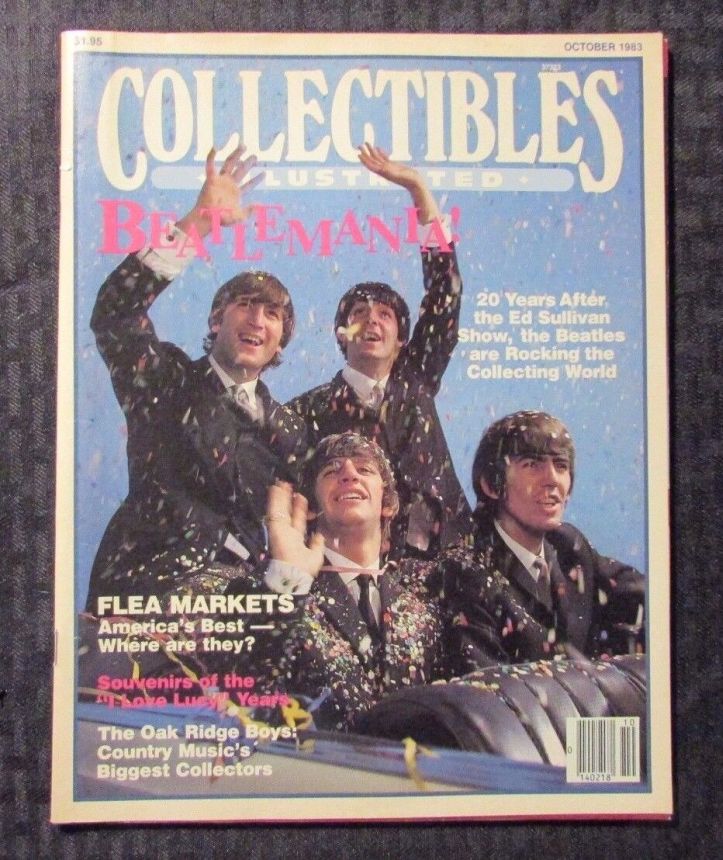 COLLECTIBLES ILLUSTRATED magazine side cover  September/October 1983