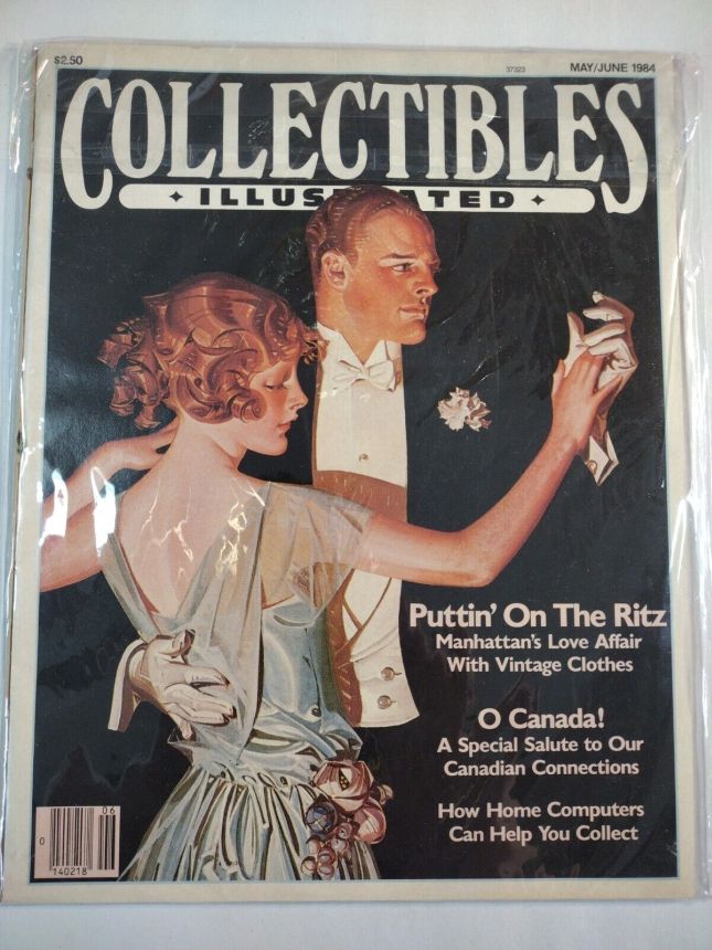 COLLECTIBLES ILLUSTRATED magazine side cover  May/June 1984