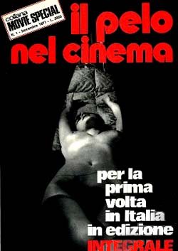COLLANA MOVIE SPECIAL magazine side cover Issue 1 November 1971