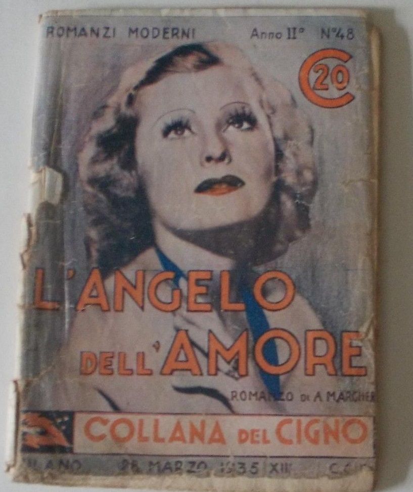 COLLANA DEL CIGNO magazine side cover Issue 48 28 March 1935
