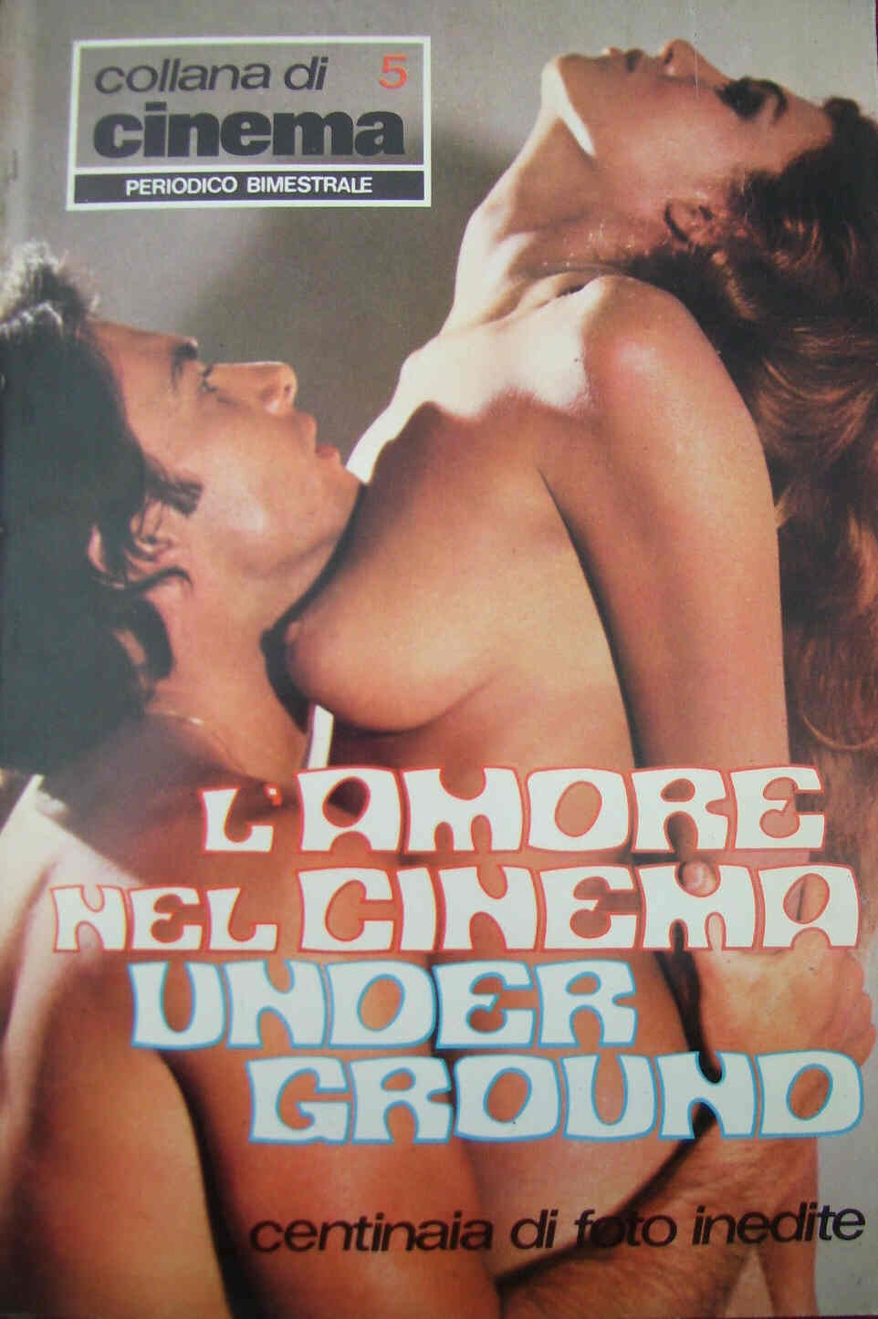 COLLANA DI CINEMA magazine side cover Issue 5 July 1971