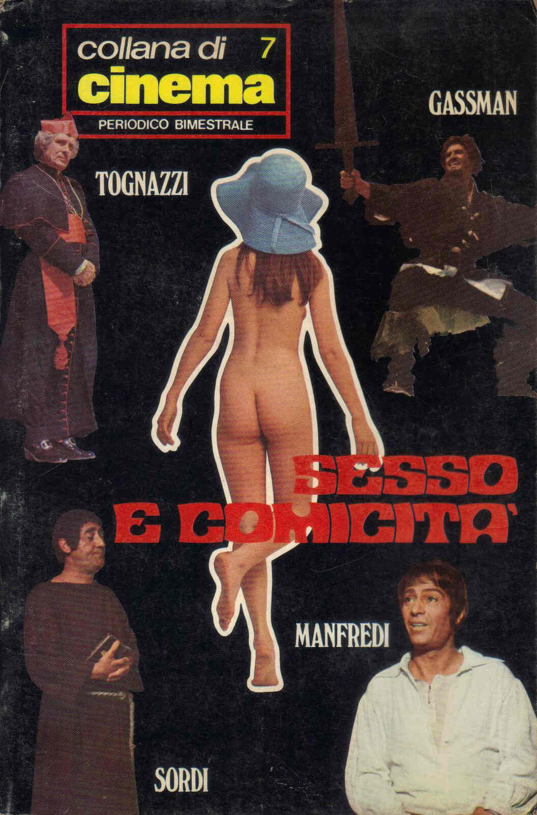 COLLANA DI CINEMA magazine side cover Issue 7 November 1971