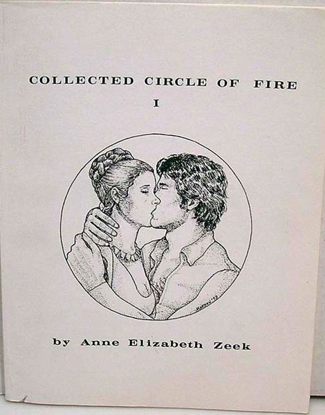 COLLECTED CIRCLE OF FIRE magazine side cover Issue 1 February 1985