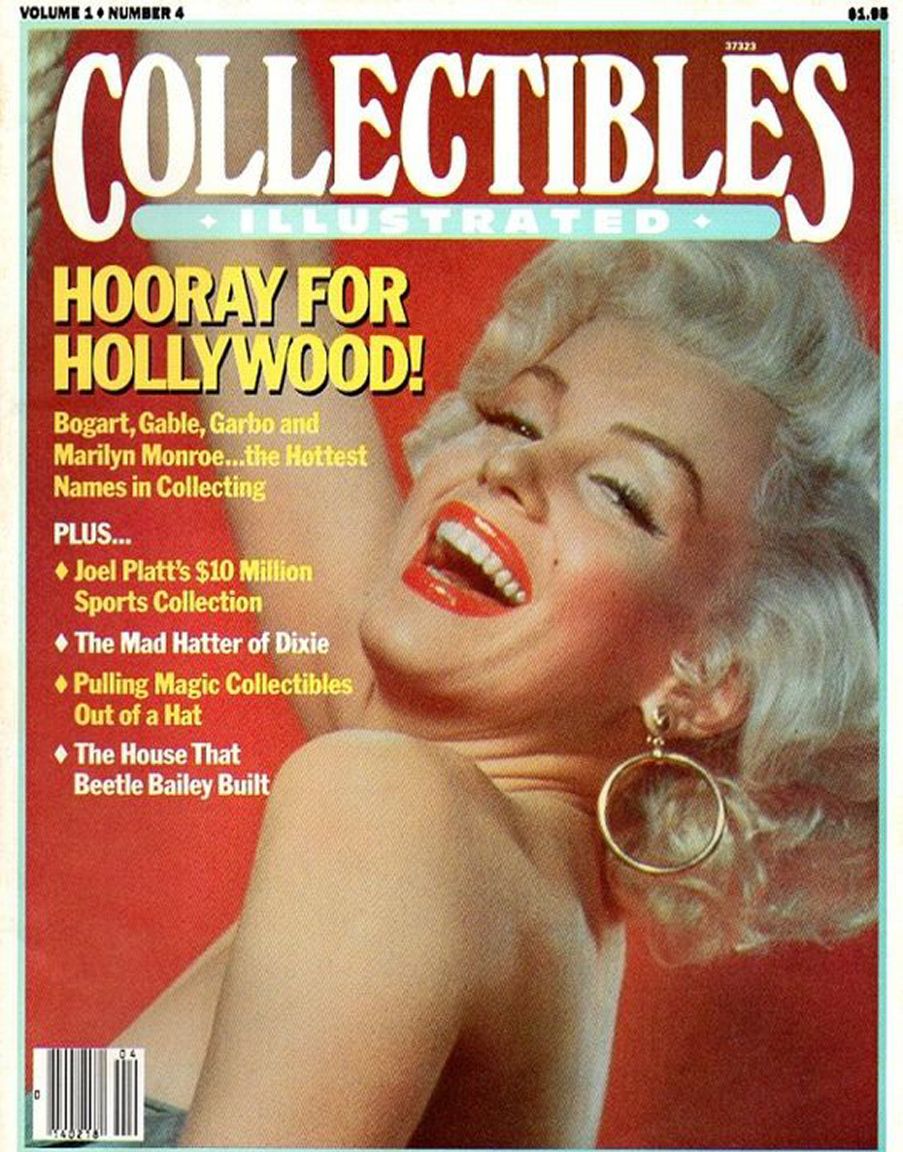 COLLECTIBLES ILLUSTRATED magazine side cover  Vol 1 No  4  November/December 1982