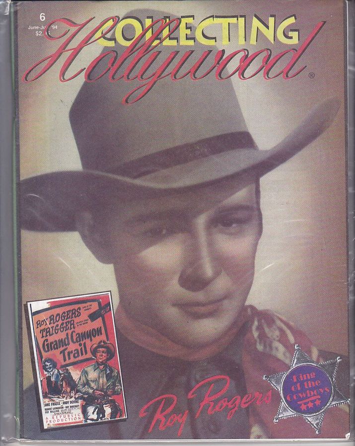 COLLECTING HOLLYWOOD magazine side cover Issue 6 June/July 1994