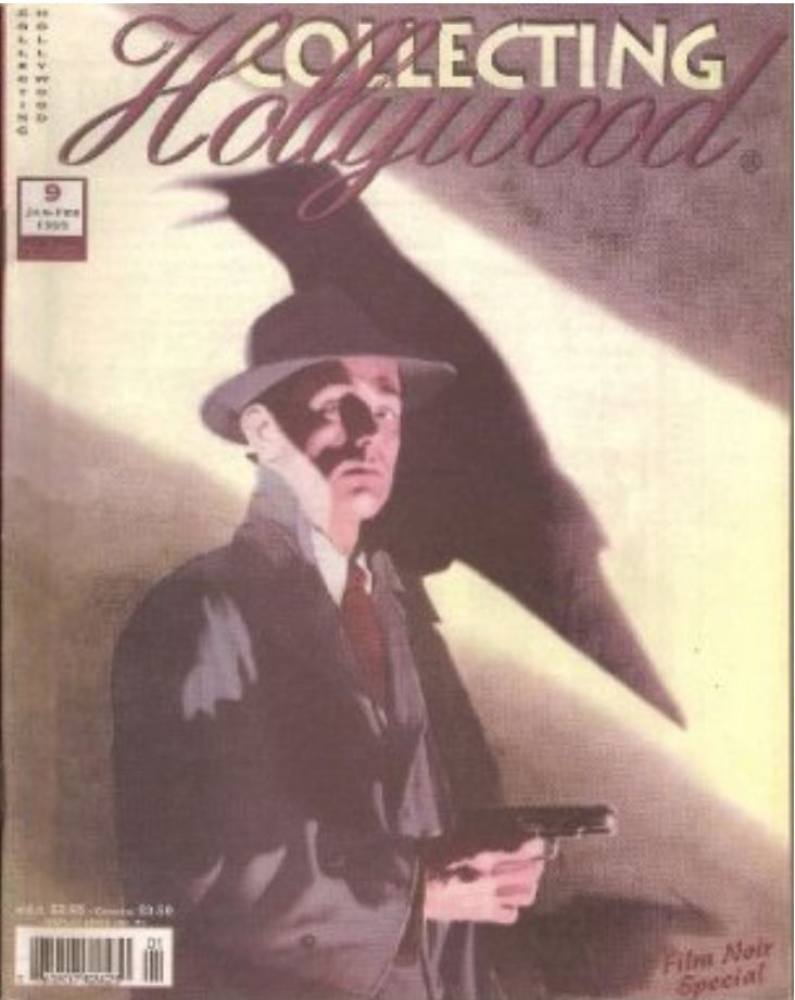 COLLECTING HOLLYWOOD magazine side cover Issue 9 January/February 1995