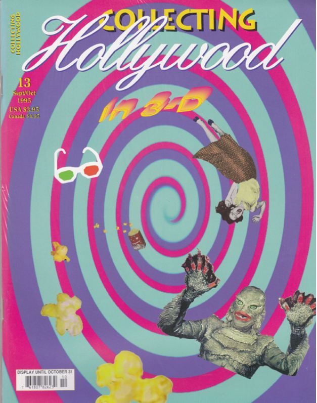 COLLECTING HOLLYWOOD magazine side cover Issue 13 September/October 1995