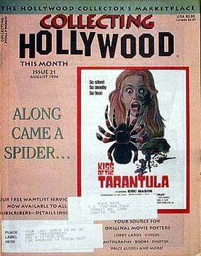 COLLECTING HOLLYWOOD magazine side cover Issue 21 August 1996