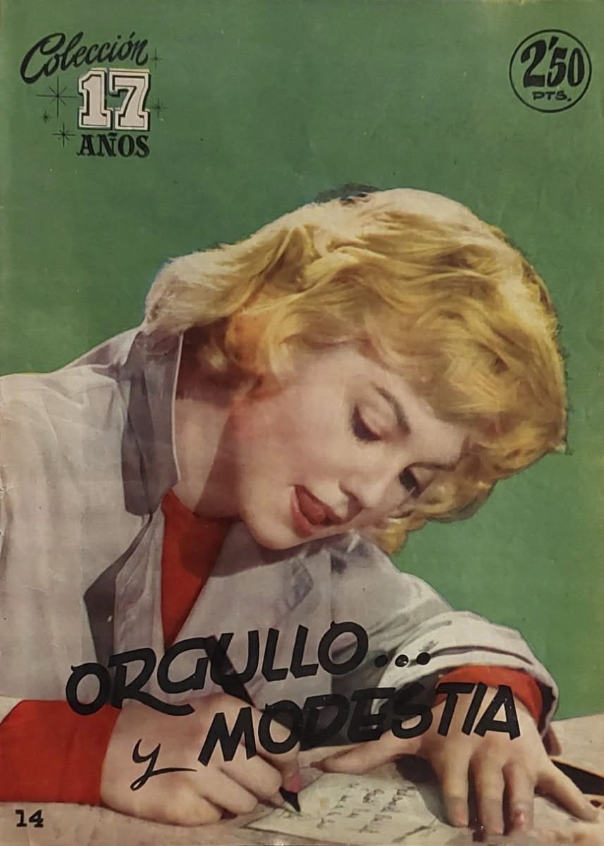 COLECCION 17 ANOS magazine side cover Issue 14 1 July 1959