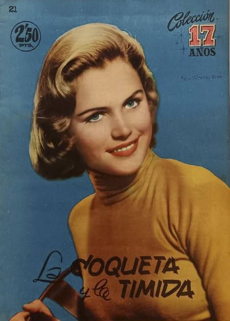 COLECCION 17 ANOS magazine side cover Issue 21 15 October 1959