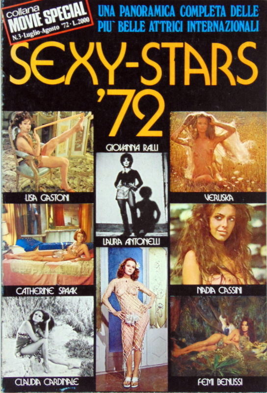 COLLANA MOVIE SPECIAL magazine side cover Issue 3 July/August 1972