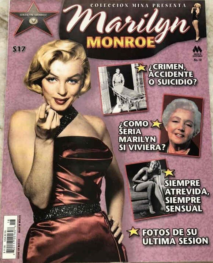 COLECCION MINA PRESENTA magazine side cover Issue 18  October 2002