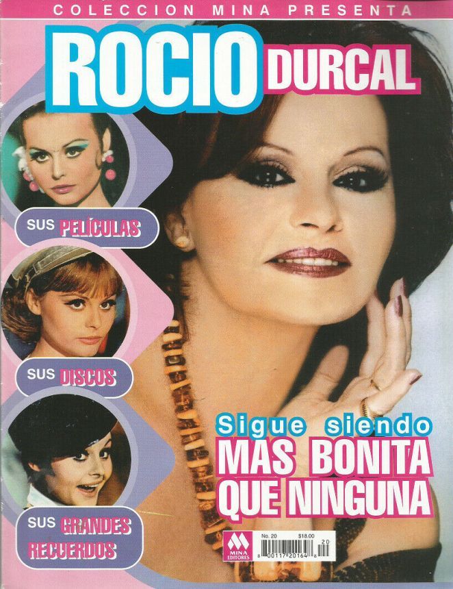 COLECCION MINA PRESENTA magazine side cover Issue 20  July 2003