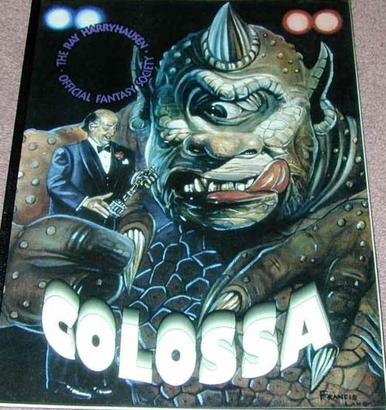 COLOSSA magazine side cover Issue 1  1993