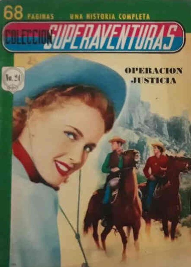 COLECCION SUPERAVENTURAS magazine side cover Issue 24   