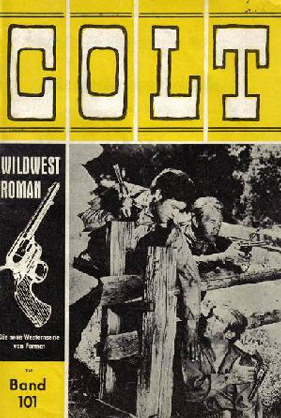 COLT WILDWEST ROMAN magazine side cover Issue 101   