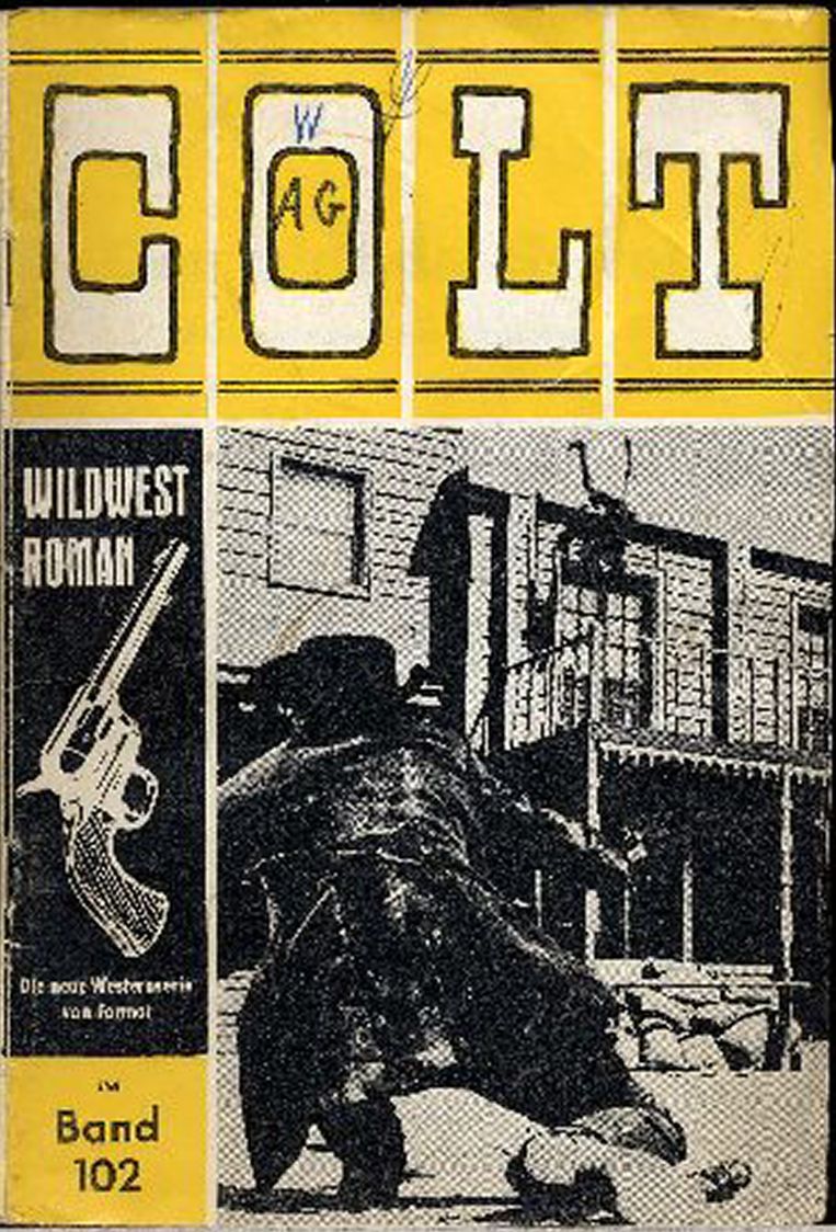 COLT WILDWEST ROMAN magazine side cover Issue 102   