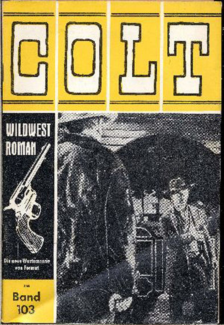 COLT WILDWEST ROMAN magazine side cover Issue 103   