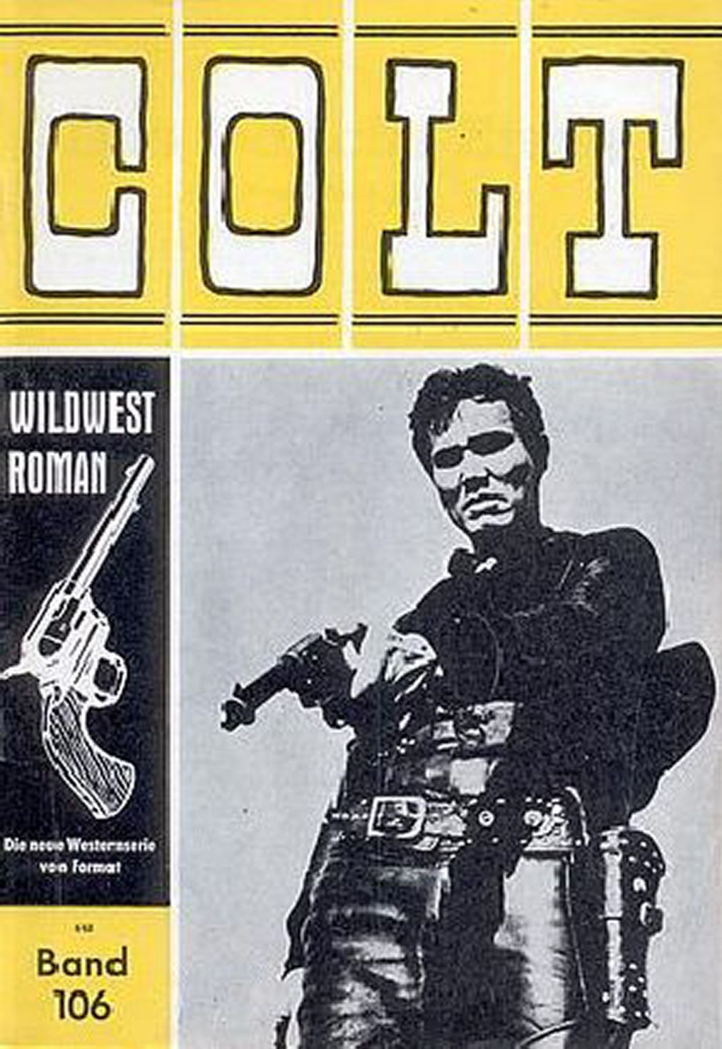 COLT WILDWEST ROMAN magazine side cover Issue 106   
