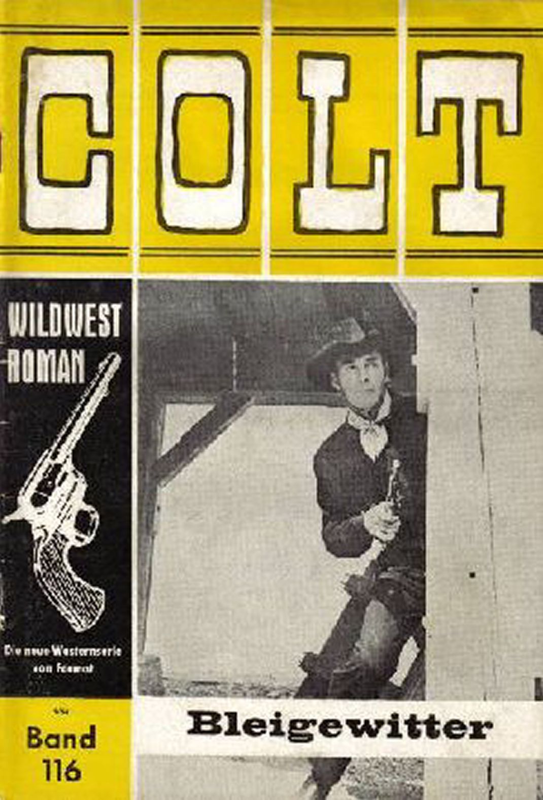 COLT WILDWEST ROMAN magazine side cover Issue 116   