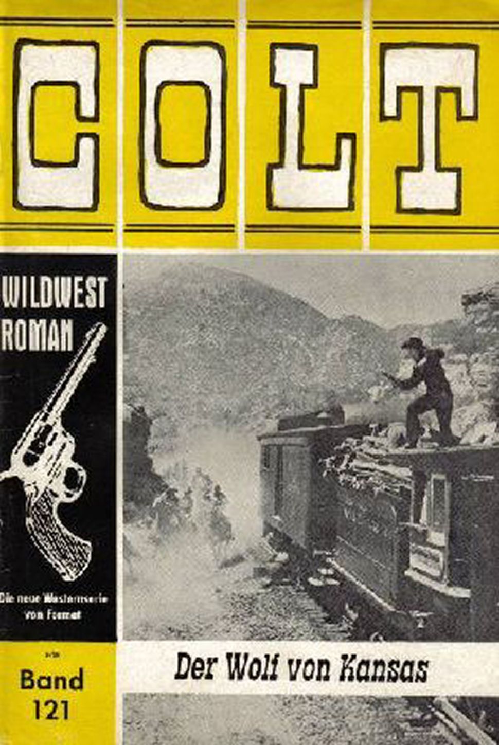 COLT WILDWEST ROMAN magazine side cover Issue 121   