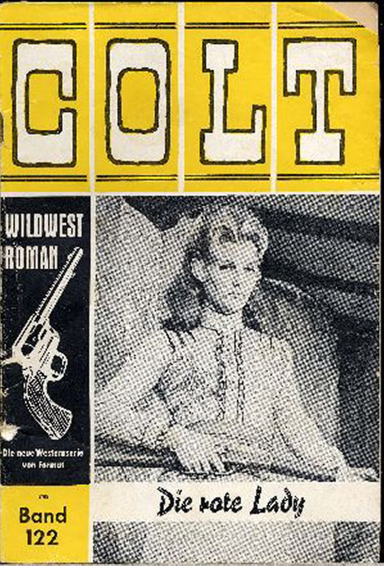 COLT WILDWEST ROMAN magazine side cover Issue 122   