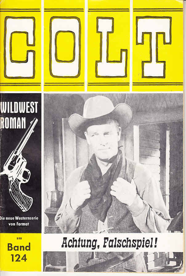 COLT WILDWEST ROMAN magazine side cover Issue 124   