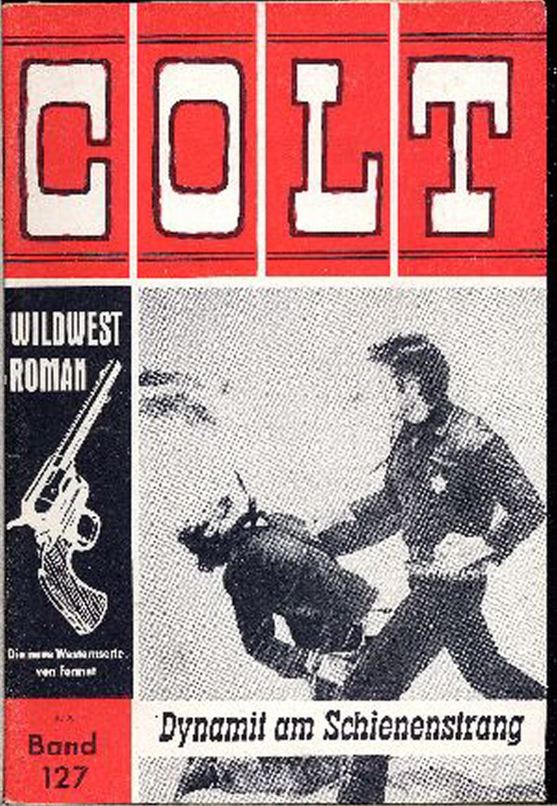 COLT WILDWEST ROMAN magazine side cover Issue 127   