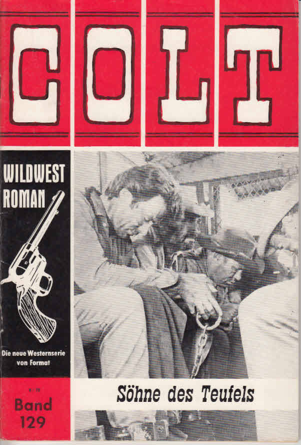 COLT WILDWEST ROMAN magazine side cover Issue 129   