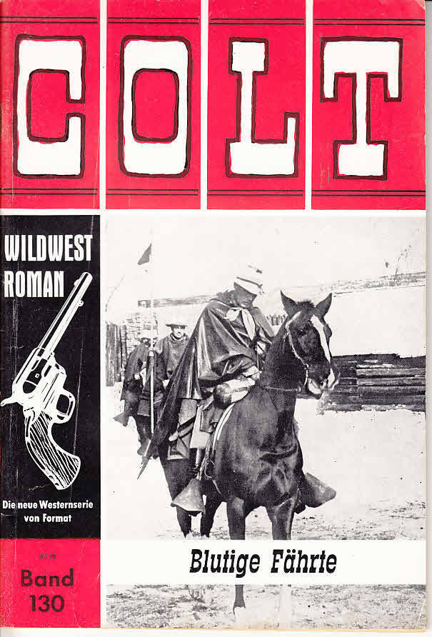 COLT WILDWEST ROMAN magazine side cover Issue 130   