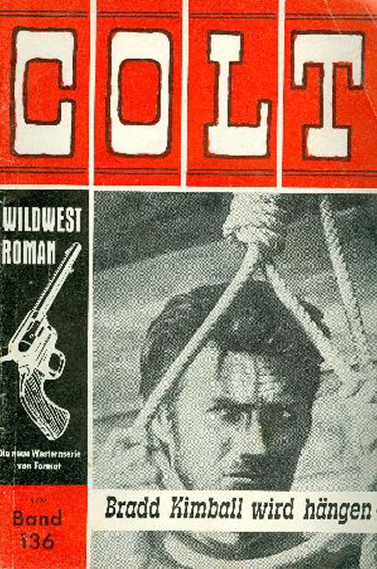 COLT WILDWEST ROMAN magazine side cover Issue 136   