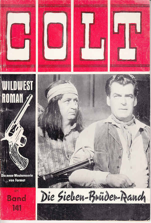 COLT WILDWEST ROMAN magazine side cover Issue 141   