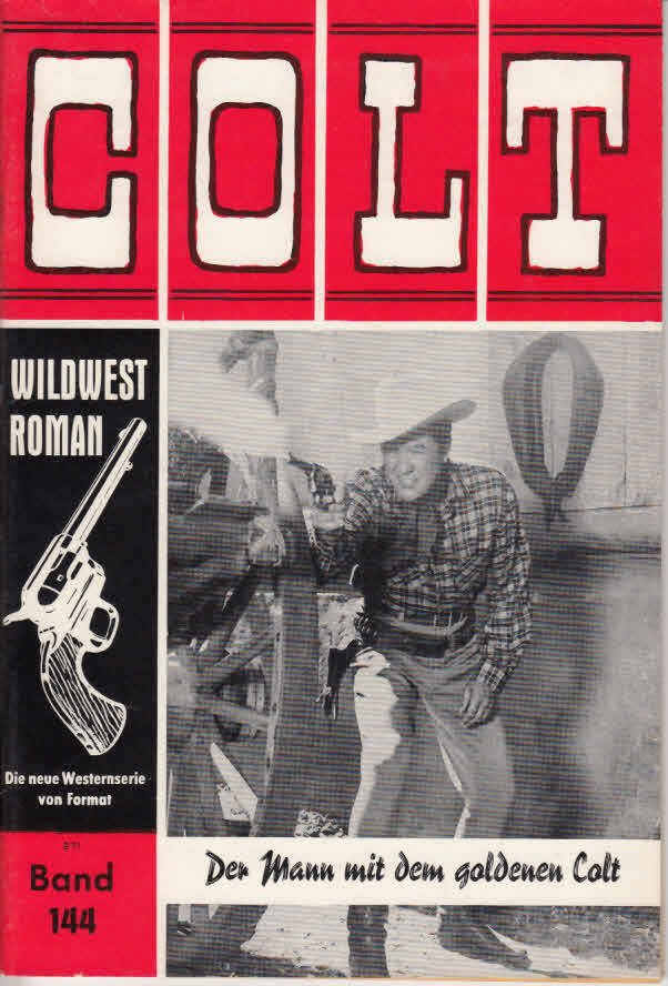 COLT WILDWEST ROMAN magazine side cover Issue 144   