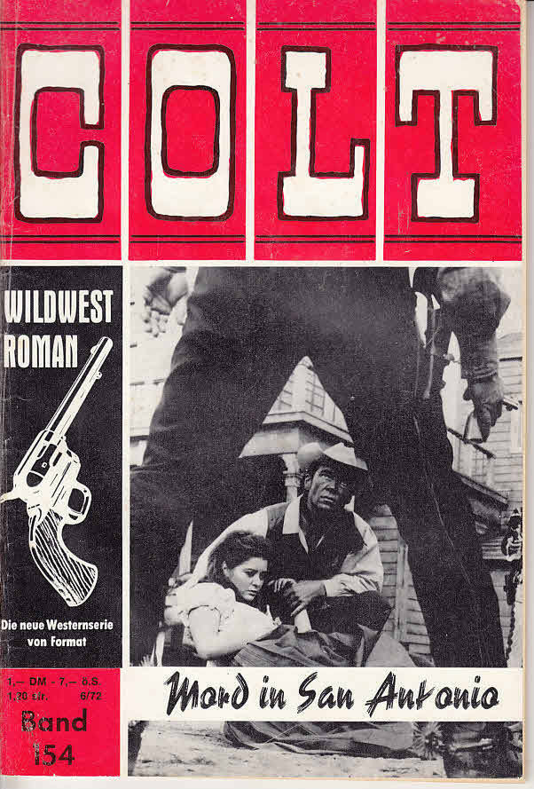 COLT WILDWEST ROMAN magazine side cover Issue 154   