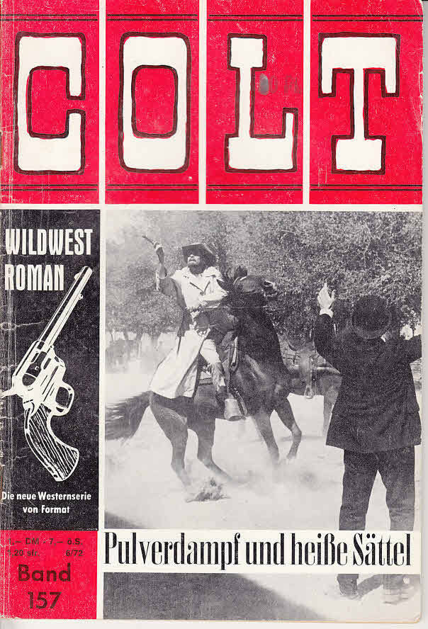 COLT WILDWEST ROMAN magazine side cover Issue 157   