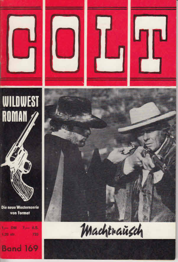 COLT WILDWEST ROMAN magazine side cover Issue 169   