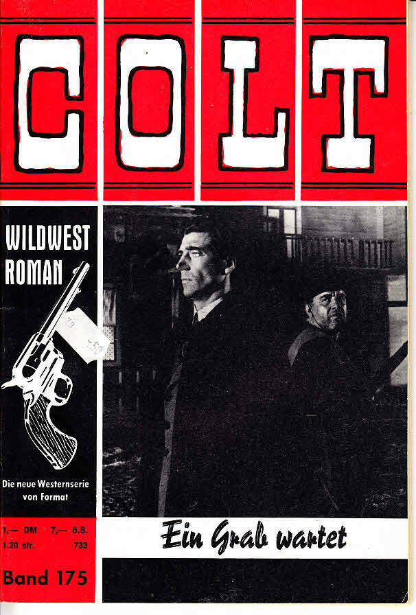 COLT WILDWEST ROMAN magazine side cover Issue 175   
