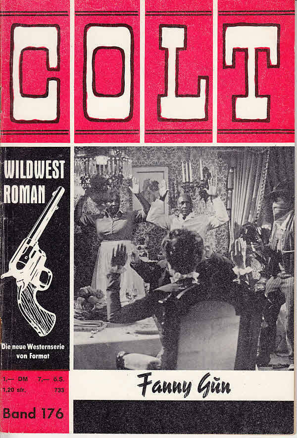 COLT WILDWEST ROMAN magazine side cover Issue 176   