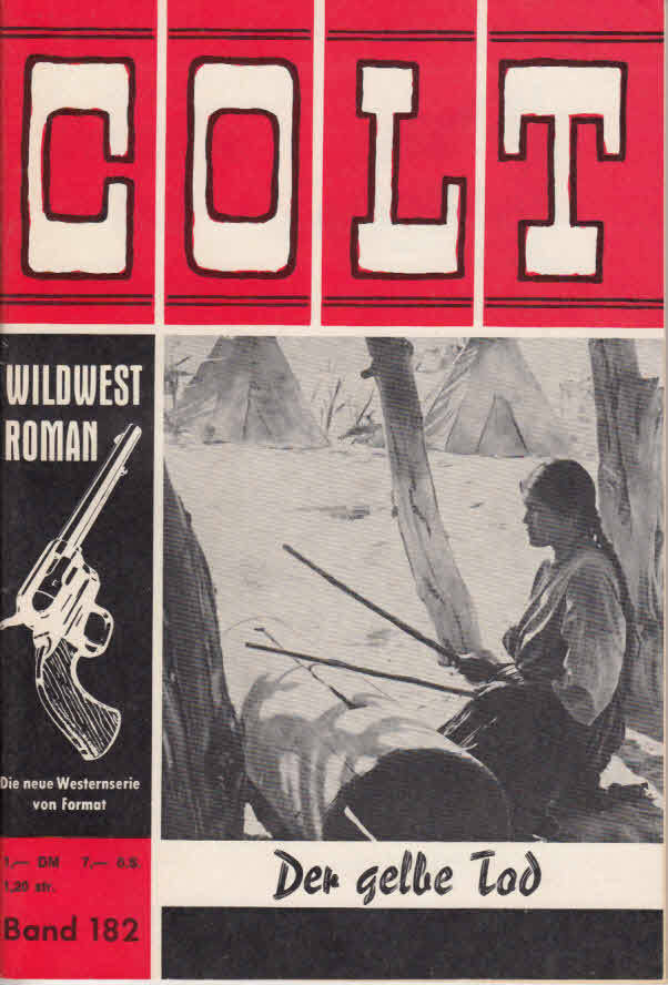 COLT WILDWEST ROMAN magazine side cover Issue 182   