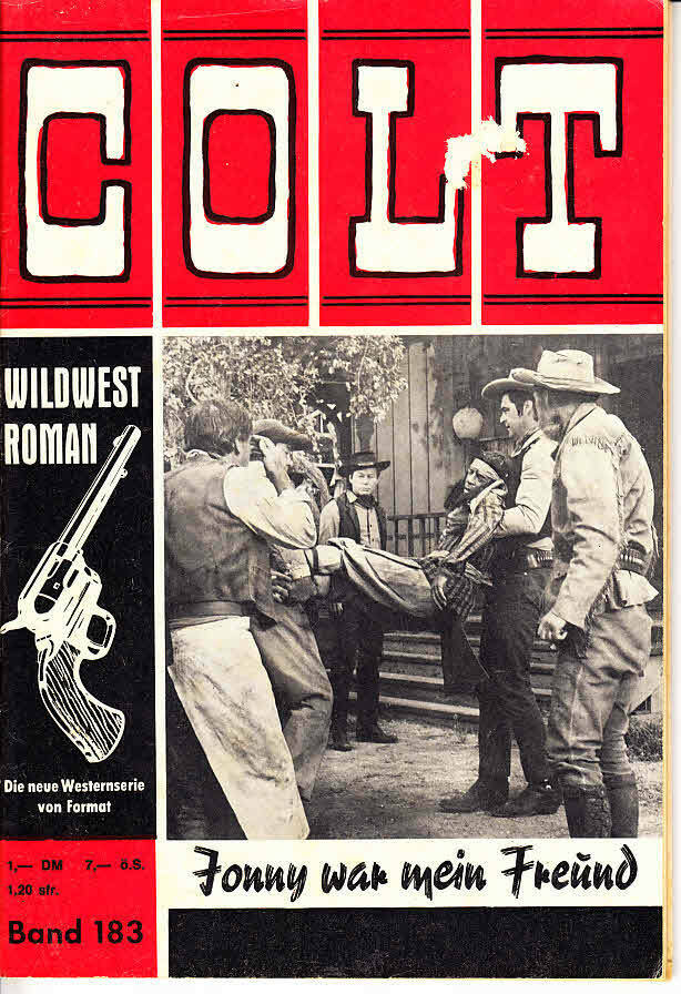 COLT WILDWEST ROMAN magazine side cover Issue 183   